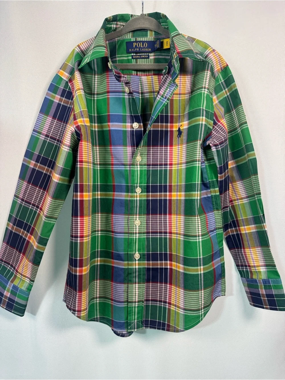 Ralph Lauren Multicolor Plaid Button-Up Shirt